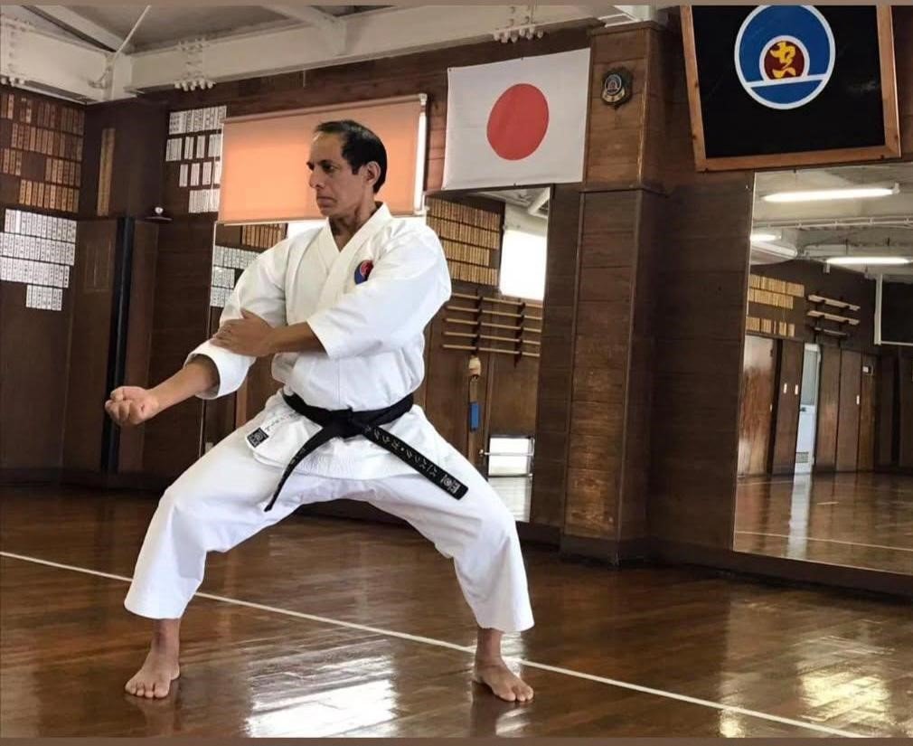 Martial Arts Trainee In Action