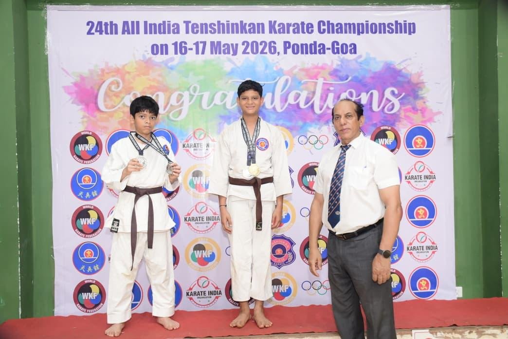 24th all india tenshinkan karate championship on 16-17 may 2026, ponda-gao